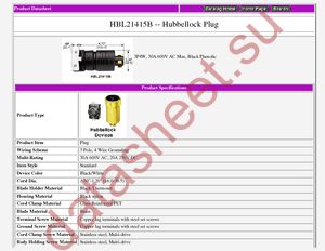 HBL21415B datasheet  